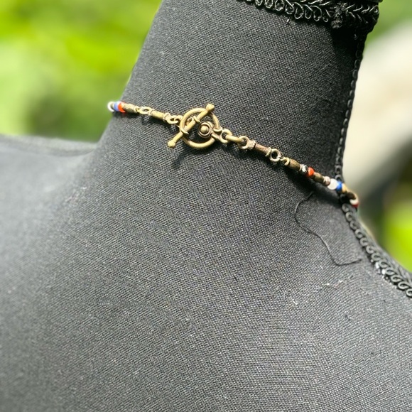 French Vintage Beaded Necklace - Picture 5 of 5